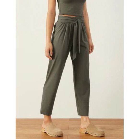 ADAY Easy Days pants green women's size large - Picture 1 of 5